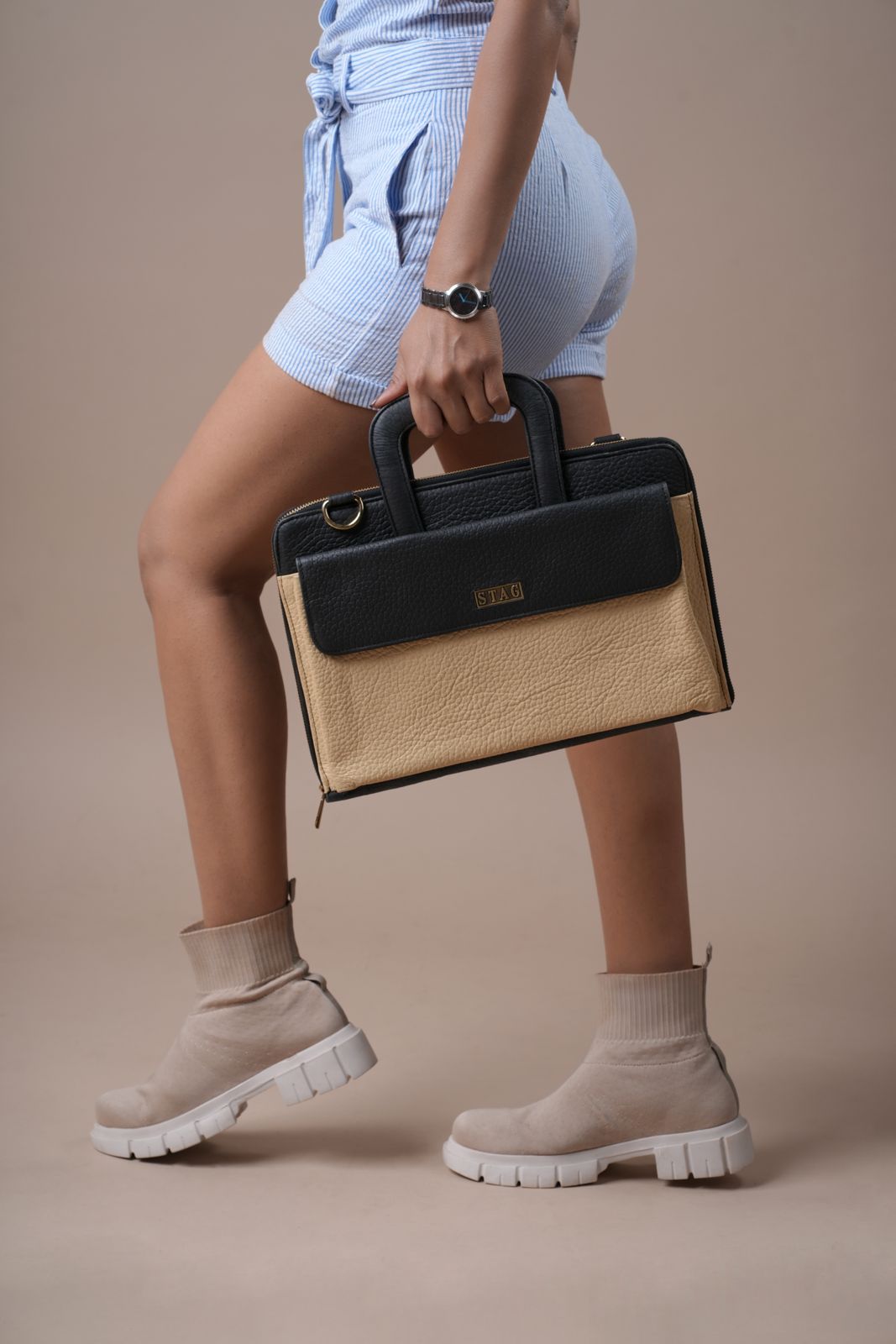 STAG — Tan Tote